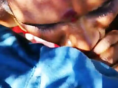 Indian Village Girl Outdoors BJ